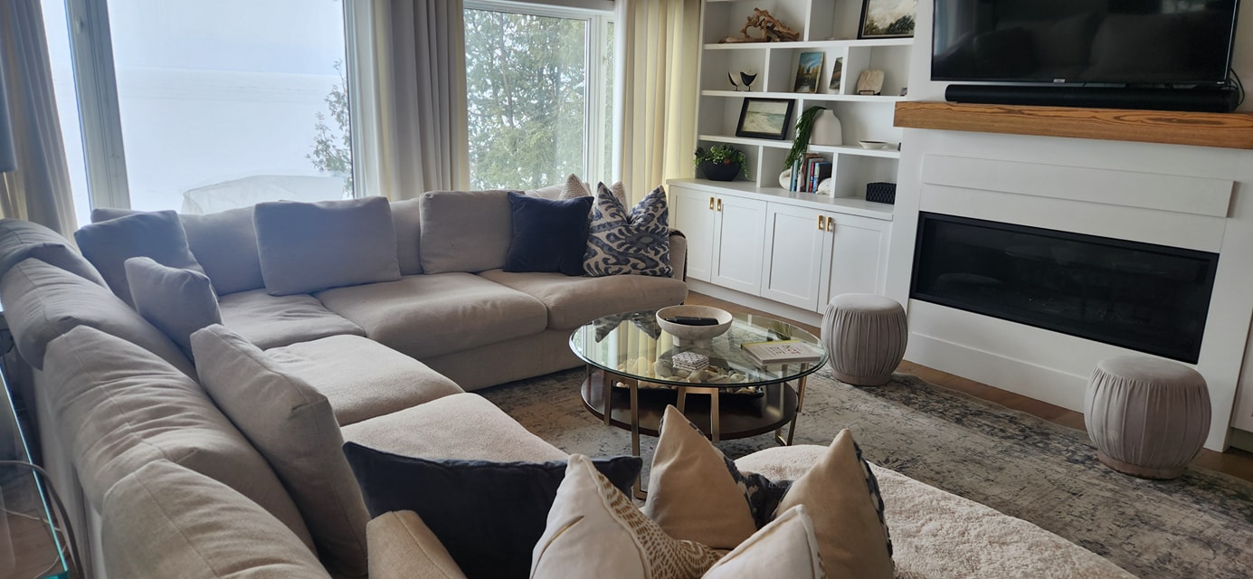 Clean living room from the 10xCleaner work portfolio